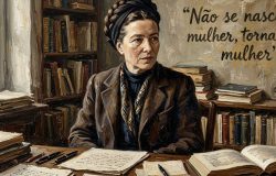 Simone de Beauvoir revolucionou os estudos de gênero em 1949 ao provar que a identidade feminina é social