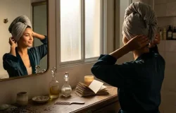 Técnica do plopping com camiseta de algodão elimina frizz e define cachos sem custo