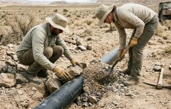 Tubos em rejeitos de mineração na Austrália viram abrigos para marsupiais