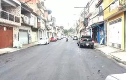 Rua da Paz já foi recapeada